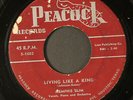 MEMPHIS SLIM: living like a king / sittin' and thinkin' PEACOCK 7