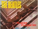 THE BEATLES PLEASE PLEASE ME 1965 REISSUE UK PARLOPHONE VINYL LP PCS3042 EX / EX