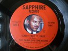 ORIGINAL NORTHERN SOUL VINYL RECORD I can't take it baby The Fabulous Dimensions