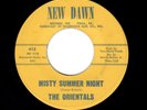 PHILLY DOOWOP/NORTHERN SOUL-ORIENTALS-MISTY SUMMER NIGHT/SOUL AIN'T YOU THRILLED