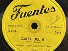 SHELLAC 78 Rpm • G+ - GAITA DEL 61 - Nice Hit Sonidero •  Listen