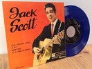 JACK SCOTT [I'M SATISFIED] 1962 SPANISH BLUE WAX TOP RANK EP 45 Discophon