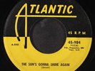 RAY CHARLES: the sun's gonna shine again / jumpin' in the mornin' ATLANTIC 7