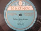 1920s Pre War Jazz Wabash Trio Metcalf? Yellow Dog Blues Radiex E 78 RPM