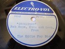BOB HOPE THE SEVEN LITTLE FOYS 1955 PARAMOUNT SOUNDTRACK TEST PRESSING 78 RECORD