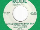 RARE ROCKER - TOMMY HAMMOND & ROCKIN' REBELS - 