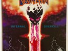 BANZAI Vtg 1985 DESTRUCTION Album INFERNAL OVERKILL Record Lp VINYL is NEAR MINT