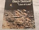 VINTAGE ORIGINAL VINYL RECORD Black Sabbath ?– Live At Last  Vinyl, LP