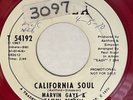 Northern Soul 45 RPM Marvin Gaye California Soul Tamla Red Wax Tamla Promo