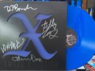 X (The Band) Smoke & Fiction *SIGNED @ AMOEBA LOS ANGELES * BLUE VINYL  2024 LP