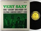 Eddie Lockjaw Davis, Hawkins, Cobb, Tate - Very Saxy LP - Prestige Mono DG RVG