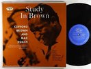 Clifford Brown & Max Roach - Study In Brown LP - EmArcy - MG-36037 Mono DG