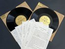 1938 RUDY VALLEE HOTEL ASTOR REMOTE BROADCAST ACETATE DISCS SAMMY FAIN w/ SCRIPT