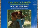 Wille Nelson - THE PARTY'S OVER - RCA LSP-3858 LP Vinyl Record - EX