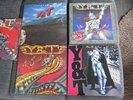 5 LP´s Y&T,Black Tiger/Earthshaker/In Rock We Trust/Mean Streak/Down For The...