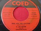 O. JAY OLIVER Real Love & Affection 45 rpm Coed CO-500 FUNK SOUL VG-