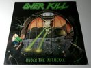 OVER KILL - UNDER THE INFLUENCE - LP - Vinyl - 12