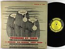 Johnson/Winding/Green - Trombone By Three LP - Prestige Mono DG RVG W 50th VG+