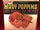 DISNEY Mary Poppins 1964 UK Vinyl LP OST mono film soundtrack feed the birds  #