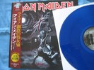 iron maiden - 1LP - JAPAN - RARE BLUE VINYL - OBI - POSTER - NEW