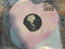 Taylor Swift Lover Live From Paris Dbl LP Marbled Pink & Blue Heart Shape 2023