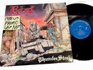 RIOT Thundersteel - CBS original PROMO Vinyl Metal w/inner Masterdisk DMM EX/EX