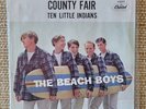Beach Boys 45 4880 Ten Little Indians/County Fair WITH Rare Picture SLEEVE, 1962