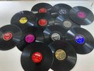 Vintage Country Western And Some Hillbilly Music 78 Rpm Records With Case