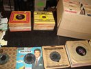 (272) 45 RPM RECORDS, 1950's-60's, ORIGINAL SLEEVES, Rock-N-Roll, Westerns, Jazz