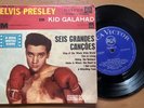 Elvis Presley Em Kid Galahad (Seis Grandes Canções) 7'EP  1963 PROMO MONO Brazil