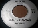 Jean Kassapian -The Snake / Aman Aman RARE Drum Break Exotica Funk Silver Lbl 45
