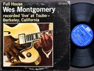 WES MONTGOMERY Full House LP RIVERSIDE RLP 434 MONO Wynton Kelly Johnny Griffin