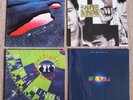 4 Vinyl LP SIMPLE MINDS Real Life Day Street Fighting Once Upon, VG+/Ex