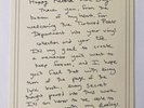Taylor Swift RSD Letter Note Card Record Store Day The Tortured Poets Department