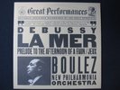 Debussy: Boulez [Vinyl LP] La Mer Great Performances