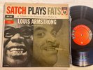 Louis Armstrong Satch Plays Fats Waller LP Columbia 6 Eye Mono 1st Press M-