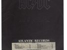 AC/DC Back In Black Original 1980 PROMO Masterdisk RL BOB LUDWIG Timing Strip