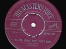 ELVIS PRESLEY I'm left, You're Right, She's Gone Vinyl Record 7 Inch HMV & 1958
