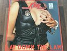 Keel Lay Down The Law Vinyl LP 1984 Original US Import