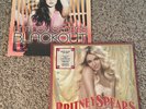 2-PACK OPENED/NEW Britney Spears Blackout Orange vinyl & Circus Red vinyl LPs