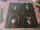 ALL 4 ORIGINAL 1978 KISS SOLO LP'S CAS. ACE,PAUL,GENE,PETER