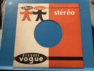 Pochette .  Johnny Hallyday.    .  Original     Des.   Rares JKST  Vogue Stéréo.
