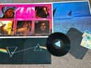 Pink Floyd Dark Side of the Moon 1973 UK VINYL SOLID BLUE PRISM , RARE ORIGINAL