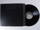 AC/DC Back In Black ATLANTIC LP VG+ embossed cover l