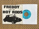 FREDDY & THE HOT RODS - White Trash 7” 45 (Wise Guy) 80s NJ KBD Punk Psychobilly