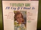 LESLEY GORE I'll Cry If I Want To LP Vinyl  Mercury Records Stereo 1963 VG Nice