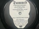 THE DAMNED  STRETCHER CASE BABY STIFF RARE    ORIGINAL PUNK GIG FREEBIE PS 45