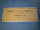 Brunswick 6x12” 78RPM Beethoven Eroica - Berlin Philharmonic Hans Pfitzner 20 V+