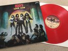 KISS LOVE GUN 1977 UK RARE RED VINYL LP (NM) A1/B2