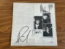 a-ha hunting high and low Vinyl Lp  Signed By The Band 1985